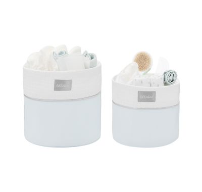 Σετ 2 καλαθάκια αλλαξιέρας 22cm και 18cm Kikka Boo Dream Big Blue στο Bebe Maison