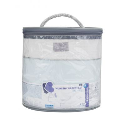 Σετ 2 καλαθάκια αλλαξιέρας 22cm και 18cm Kikka Boo Dream Big Blue στο Bebe Maison