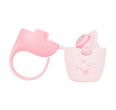 Θήκη πιπίλας Kikka Boo Elephant Pink στο Bebe Maison
