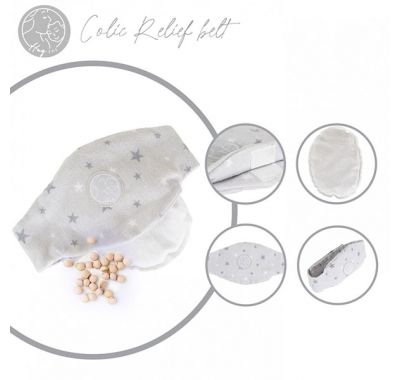 Ζώνη κατά των κολικών Hugzzz grey στο Bebe Maison