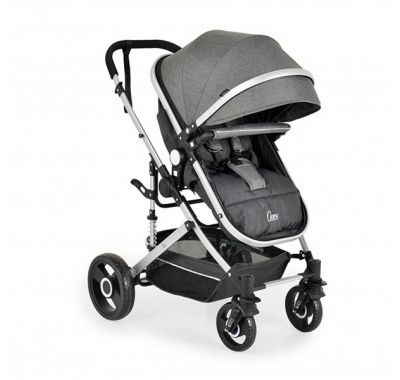 Πολυκαρότσι Cangaroo Ciara 2 σε 1 Grey with black στο Bebe Maison