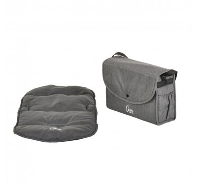 Πολυκαρότσι Cangaroo Ciara 2 σε 1 Grey with black στο Bebe Maison