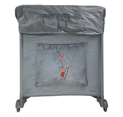 Διώροφο Παρκοκρέβατο Bebe Stars Dreamer με αλλαξιέρα Grey 887-186 στο Bebe Maison