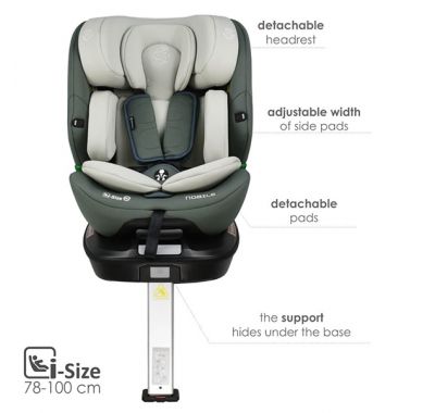 Κάθισμα αυτοκινήτου Bebe Stars i-SIZE 40-150 εκ. i-Nobile Olive στο Bebe Maison