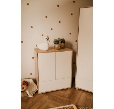 Ολοκληρωμένο βρεφικό δωμάτιο Klups Ida λευκό 120*60cm στο Bebe Maison