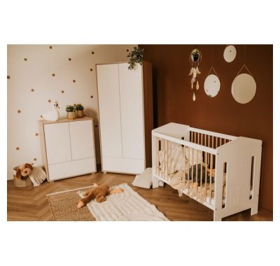 Βρεφική δίφυλλη ντουλάπα Klups Ida στο Bebe Maison