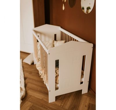 Ολοκληρωμένο βρεφικό δωμάτιο Klups Ida λευκό 120*60cm στο Bebe Maison
