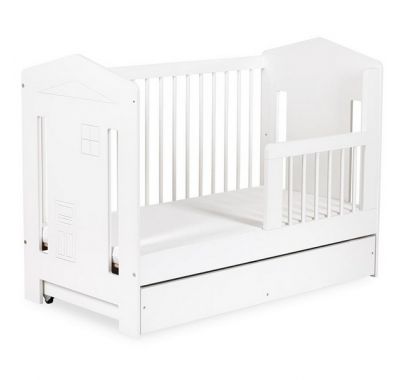 Ολοκληρωμένο βρεφικό δωμάτιο Klups Ida λευκό 120*60cm στο Bebe Maison