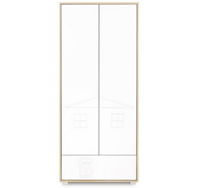 Βρεφική δίφυλλη ντουλάπα Klups Ida στο Bebe Maison