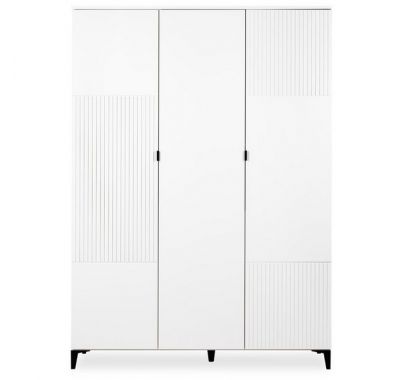 Βρεφική τρίφυλλη ντουλάπα Klups Mia 137x52x191 στο Bebe Maison