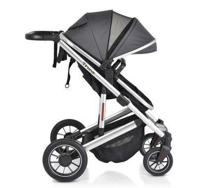 Πολυκαρότσι 2 σε 1 Moni Thira grey στο Bebe Maison