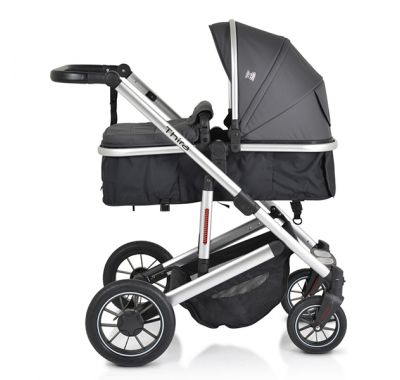 Πολυκαρότσι 2 σε 1 Moni Thira grey στο Bebe Maison