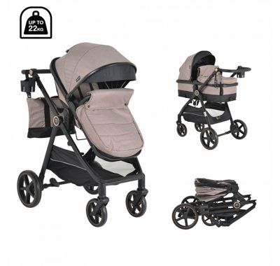 Πολυκαρότσι 3 σε 1 Moni Tokyo Beige στο Bebe Maison