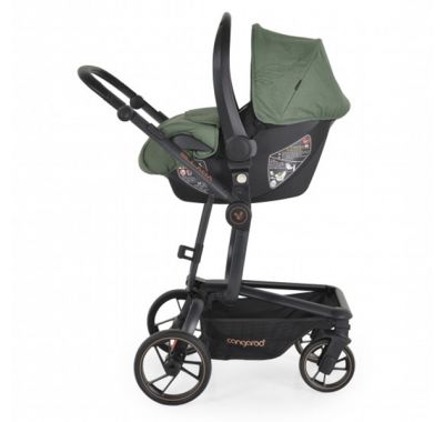 Πολυκαρότσι 3 σε 1 Cangaroo Ellada green στο Bebe Maison