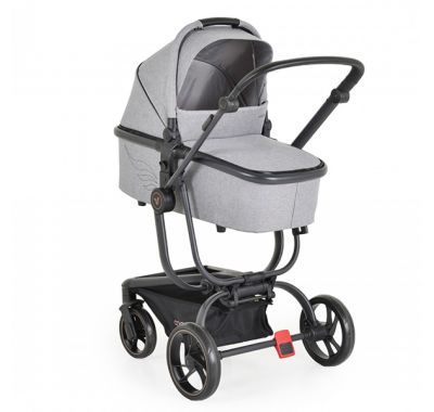 Πολυκαρότσι 3 σε 1 Canagaroo Ellada grey στο Bebe Maison