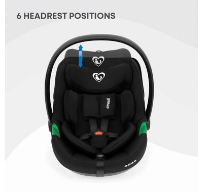 Κάθισμα αυτοκινήτου Dovadi Nano i-size 40-87cm Midnight Black στο Bebe Maison