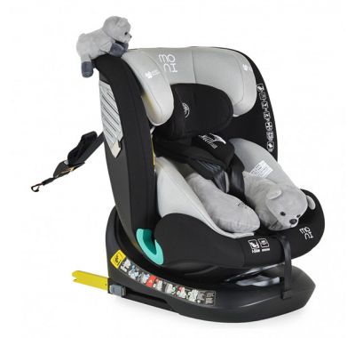 Κάθισμα αυτοκινητου Moni i-size 40-150 εκ Serengeti light grey στο Bebe Maison