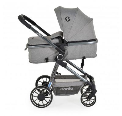 Πολυκαρότσι 2 σε 1 Moni Giselle grey στο Bebe Maison
