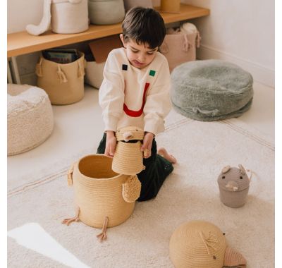 Μίνι καλάθι αποθήκευσης Lorena Canals Charlie το κοτοπουλάκι στο Bebe Maison