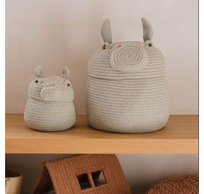 Μίνι καλάθι αποθήκευσης Lorena Canal  Henry ο ιπποπόταμος στο Bebe Maison