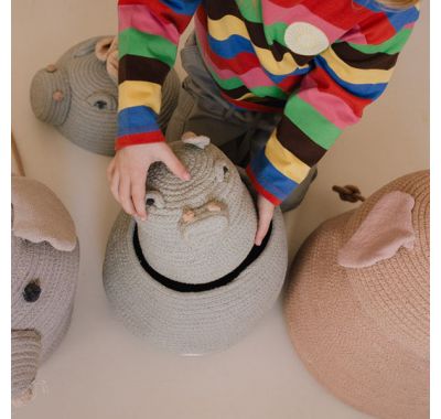 Μίνι καλάθι αποθήκευσης Lorena Canal  Henry ο ιπποπόταμος στο Bebe Maison