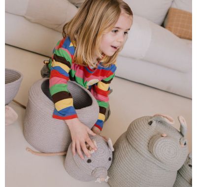 Μίνι καλάθι αποθήκευσης Lorena Canals  Renata το ποντικάκι στο Bebe Maison