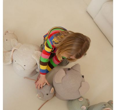 Μίνι καλάθι αποθήκευσης Lorena Canals Rita το κουνελάκι στο Bebe Maison