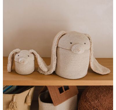Μίνι καλάθι αποθήκευσης Lorena Canals Rita το κουνελάκι στο Bebe Maison