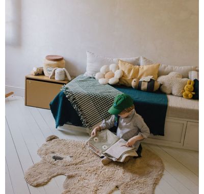 Χαλί δωματίου Lorena Canals Αρκούδος 120x122 στο Bebe Maison