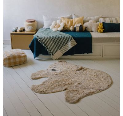 Χαλί δωματίου Lorena Canals Αρκούδος 120x122 στο Bebe Maison