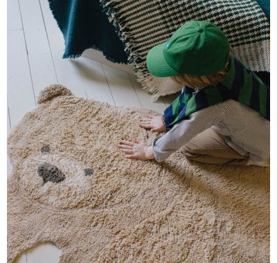 Χαλί δωματίου Lorena Canals Αρκούδος 120x122 στο Bebe Maison