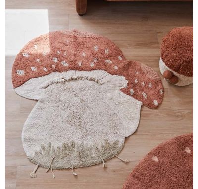 Χαλί δωματίου Lorena Canals Boletus 120 x 120 εκ. στο Bebe Maison