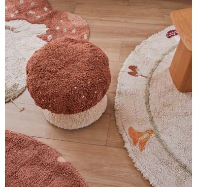 Χαλί δωματίου Lorena Canals Boletus 120 x 120 εκ. στο Bebe Maison