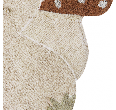 Χαλί δωματίου Lorena Canals Boletus 120 x 120 εκ. στο Bebe Maison