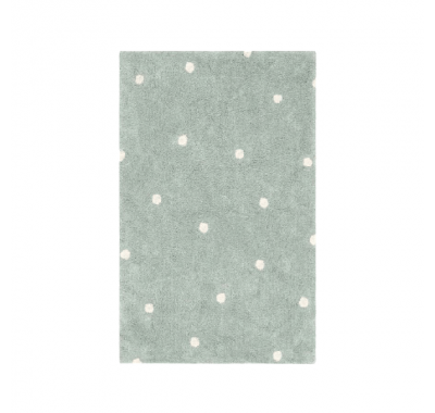 Χαλί δωματίου  Lorena Canals Mini Dot - Blue Sage 100 x 150 εκ. στο Bebe Maison