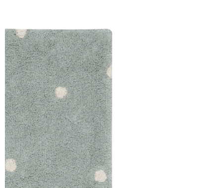 Χαλί δωματίου  Lorena Canals Mini Dot - Blue Sage 100 x 150 εκ. στο Bebe Maison