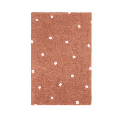 Χαλί δωματίου Lorena Canals Mini Dot - Chestnut 100 x 150 εκ. στο Bebe Maison