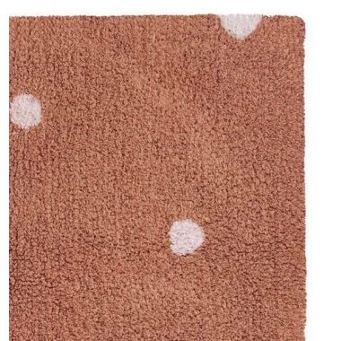 Χαλί δωματίου Lorena Canals Mini Dot - Chestnut 100 x 150 εκ. στο Bebe Maison