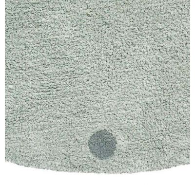 Χαλί δωματίου στρογγυλό Lorena Canals Dot - Blue Sage 140 εκ. στο Bebe Maison