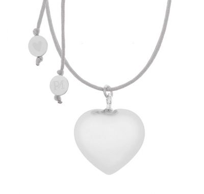 Μενταγιόν εγκυμοσύνης ProudMama Bola Sofie Silver Grey Καρδιά στο Bebe Maison