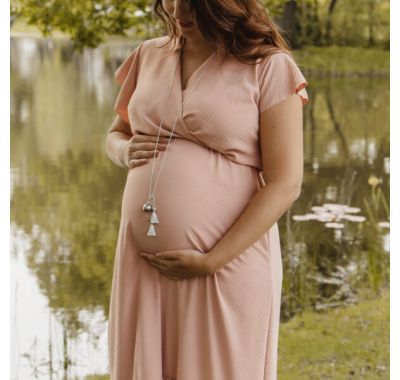 Μενταγιόν εγκυμοσύνης ProudMama Anais Silver στο Bebe Maison