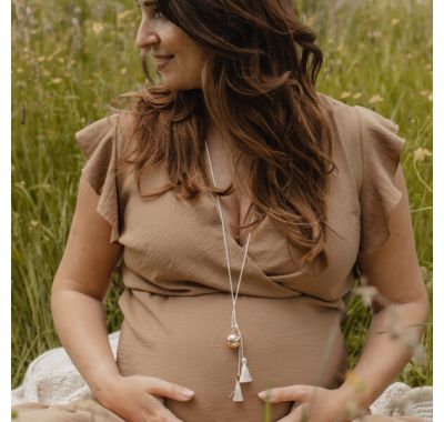 Μενταγιόν εγκυμοσύνης ProudMama Anais Pink στο Bebe Maison