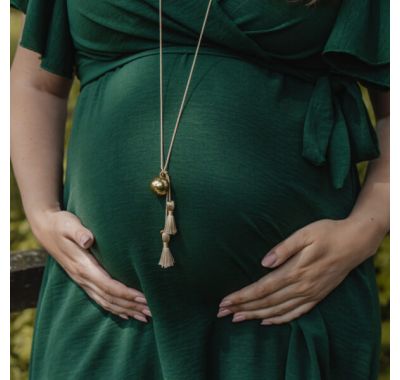 Μενταγιόν εγκυμοσύνης ProudMama Anais Gold στο Bebe Maison