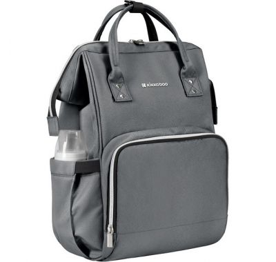 Τσάντα αλλαξιέρα / σακίδιο πλάτης Kikka Boo Siena Dark grey στο Bebe Maison