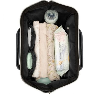 Τσάντα αλλαξιέρα / σακίδιο πλάτης Kikka Boo Siena Dark grey στο Bebe Maison