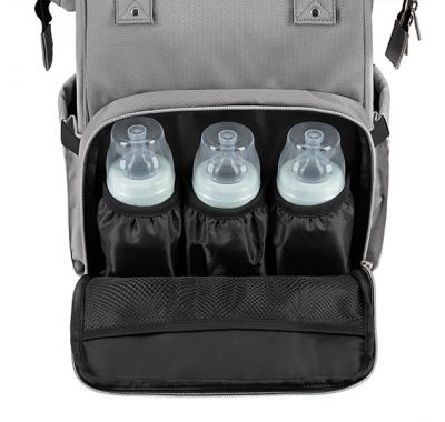 Τσάντα αλλαξιέρα/ σακίδιο πλάτης Kikka Boo Siena Light grey στο Bebe Maison