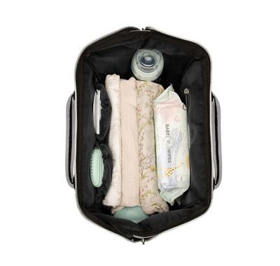 Τσάντα αλλαξιέρα/ σακίδιο πλάτης Kikka Boo Siena Light grey στο Bebe Maison