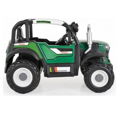 Ηλεκτροκίνητo παδικό τρακτέρ Moni Harvest green στο Bebe Maison