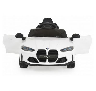 Ηλεκτροκίνητο παιδικό αυτοκίνητο 12V BMW M4 white painting στο Bebe Maison