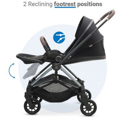 Βρεφικό καρότσι Dovadi Mio Midnight Black στο Bebe Maison